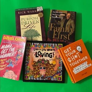 Self-Help & Personal Development Book Bundle (5 books)